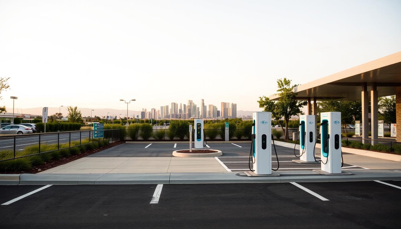 Camino del Rio charging station