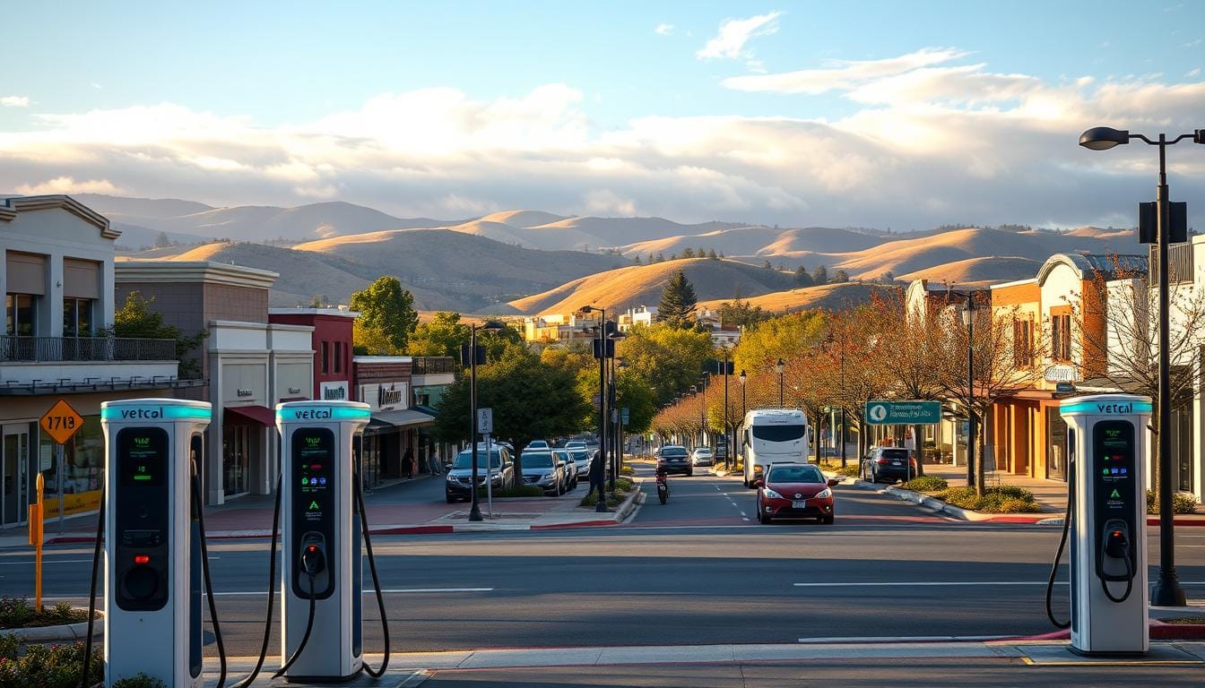 EV charging infrastructure in Los Altos