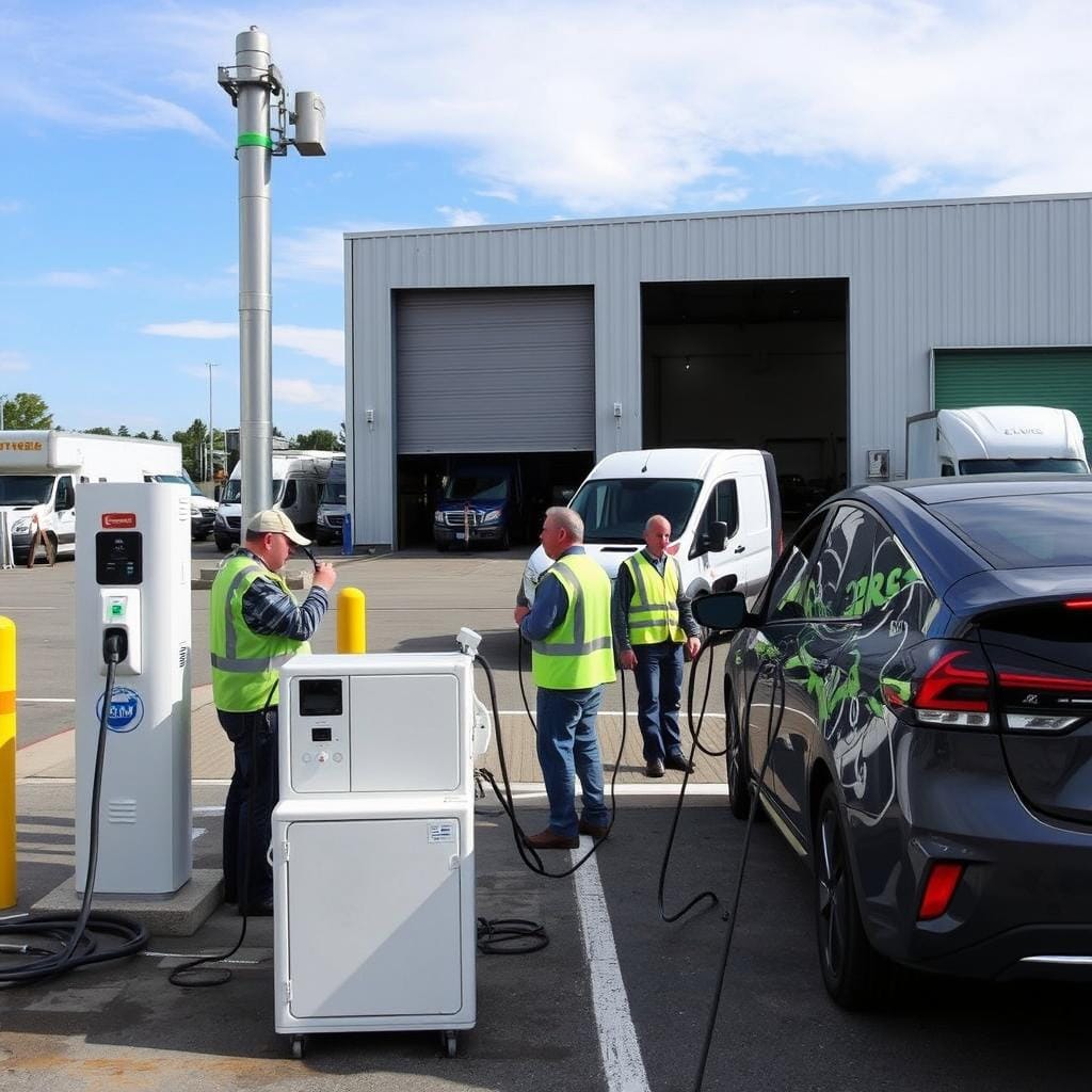 Charging infrastructure deployment